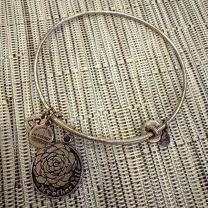 Alex and Ani 2013 Silver My Other Half Charm Bracelet